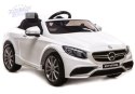 Auto na akumulator Mercedes S63 AMG Biały