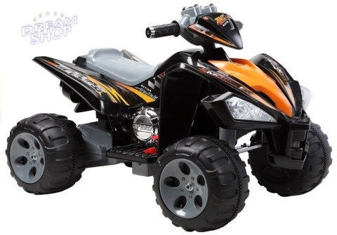 Quad na Akumulator Duże Koła Czarny Quad na Akumulator Duże Koła Czarny