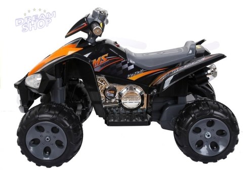 Quad na Akumulator Duże Koła Czarny Quad na Akumulator Duże Koła Czarny