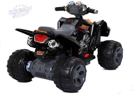 Quad na Akumulator Duże Koła Czarny Quad na Akumulator Duże Koła Czarny