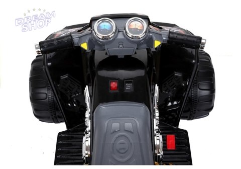 Quad na Akumulator Duże Koła Czarny Quad na Akumulator Duże Koła Czarny