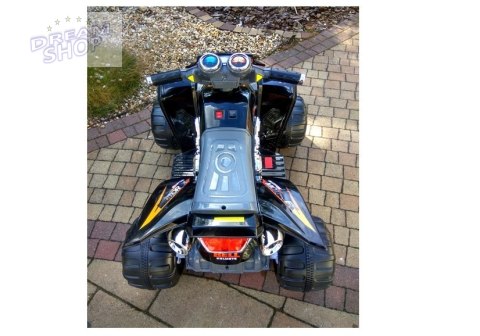 Quad na Akumulator Duże Koła Czarny Quad na Akumulator Duże Koła Czarny