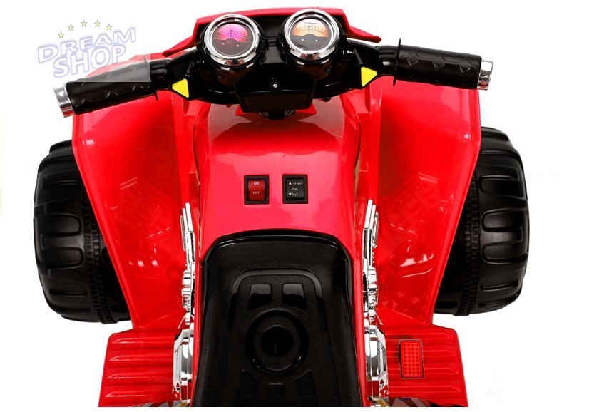 Quad na Akumulator Duże Koła Czerwony Quad na Akumulator Duże Koła Czerwony
