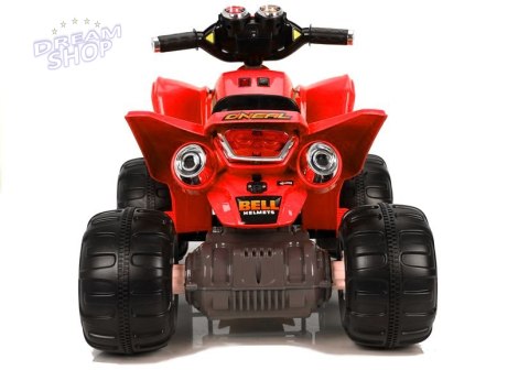 Quad na Akumulator Duże Koła Czerwony Quad na Akumulator Duże Koła Czerwony