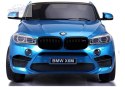 Auto Na Akumulator BMW X6M Niebieskie Lakierowane
