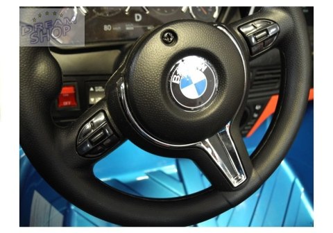 Auto Na Akumulator BMW X6M Niebieskie Lakierowane