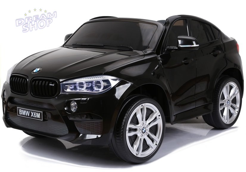 Auto Na Akumulator Nowe BMW X6M Czarne Lakierowane Auto Na Akumulator Nowe BMW X6M Czarne Lakierowane