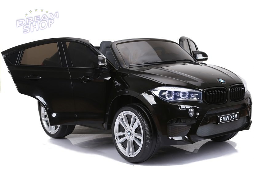 Auto Na Akumulator Nowe BMW X6M Czarne Lakierowane Auto Na Akumulator Nowe BMW X6M Czarne Lakierowane