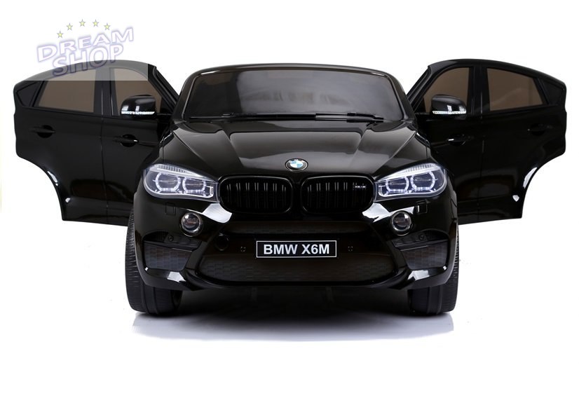 Auto Na Akumulator Nowe BMW X6M Czarne Lakierowane Auto Na Akumulator Nowe BMW X6M Czarne Lakierowane