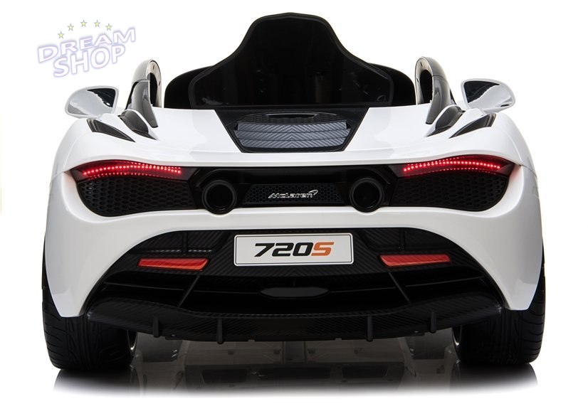 Auto na Akumulator McLaren 720S Biały Auto na Akumulator McLaren 720S Biały
