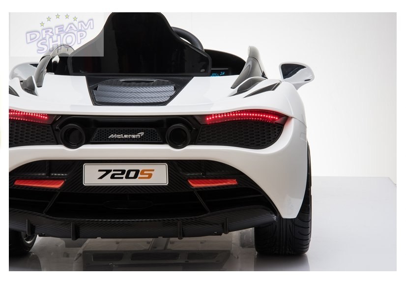 Auto na Akumulator McLaren 720S Biały Auto na Akumulator McLaren 720S Biały