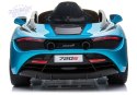 Auto na Akumulator McLaren 720S Niebieski Lakier