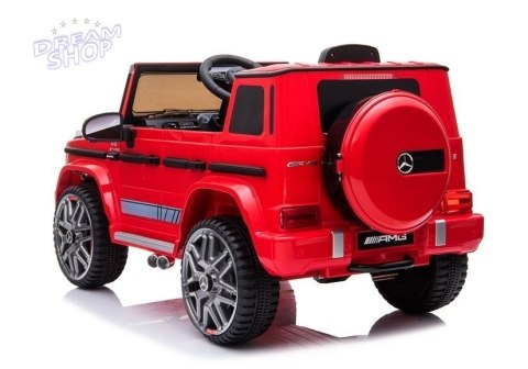 Auto na Akumulator Mercedes G63 AMG Czerwony Auto na Akumulator Mercedes G63 AMG Czerwony