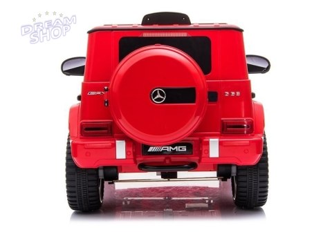 Auto na Akumulator Mercedes G63 AMG Czerwony Auto na Akumulator Mercedes G63 AMG Czerwony