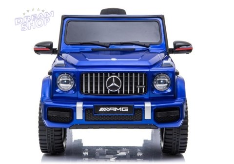 Auto na Akumulator Mercedes G63 AMG Niebieski Lakierowany Auto na Akumulator Mercedes G63 AMG Niebieski Lakierowany