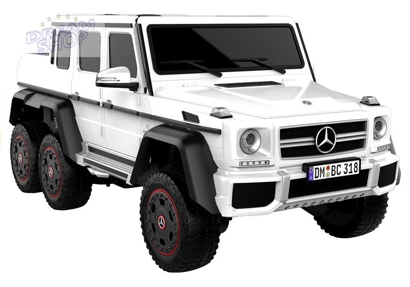 Auto na Akumulator Mercedes G63 Biały Auto na Akumulator Mercedes G63 Biały