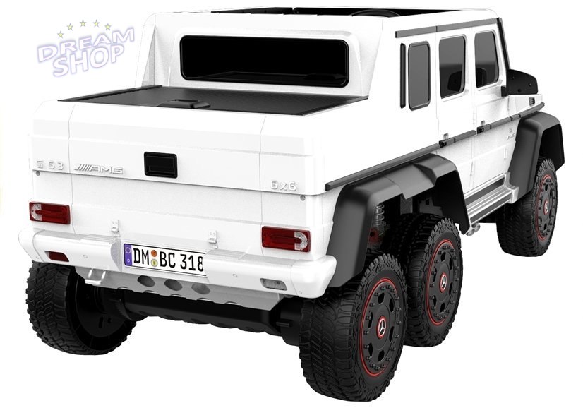 Auto na Akumulator Mercedes G63 Biały Auto na Akumulator Mercedes G63 Biały