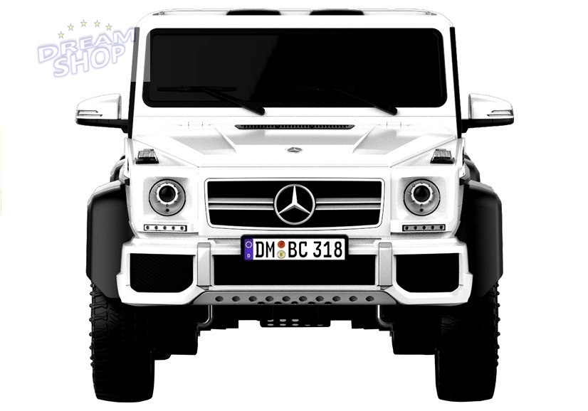 Auto na Akumulator Mercedes G63 Biały Auto na Akumulator Mercedes G63 Biały