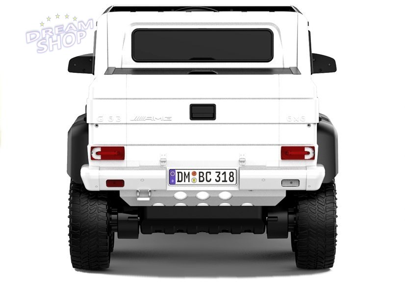 Auto na Akumulator Mercedes G63 Biały Auto na Akumulator Mercedes G63 Biały