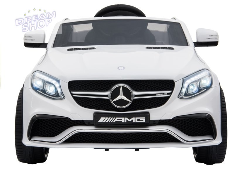 Auto na Akumulator Mercedes GLE63 Coupe Biały Auto na Akumulator Mercedes GLE63 Coupe Biały
