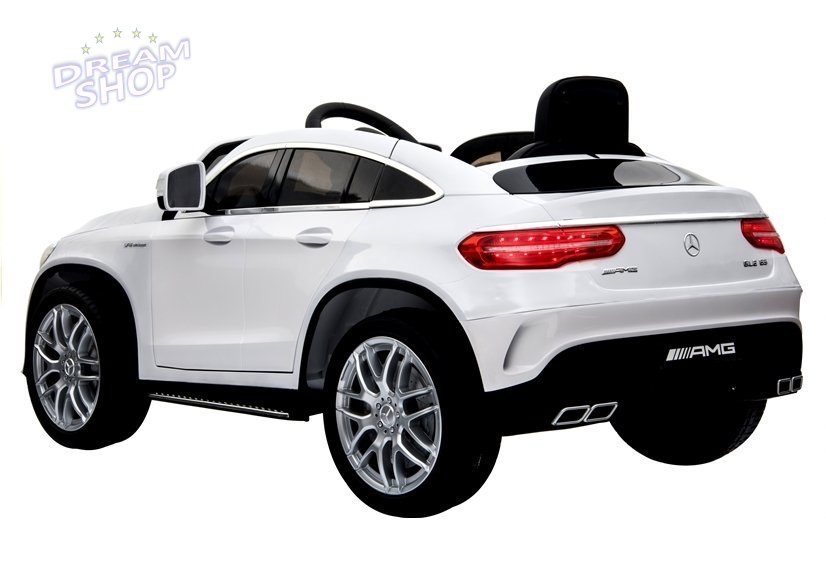 Auto na Akumulator Mercedes GLE63 Coupe Biały Auto na Akumulator Mercedes GLE63 Coupe Biały