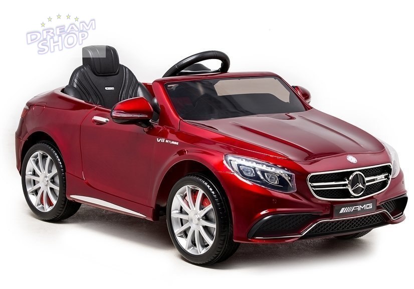Auto na Akumulator Mercedes S63 Czerwony Lakier Auto na Akumulator Mercedes S63 Czerwony Lakier