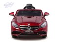 Auto na Akumulator Mercedes S63 Czerwony Lakier