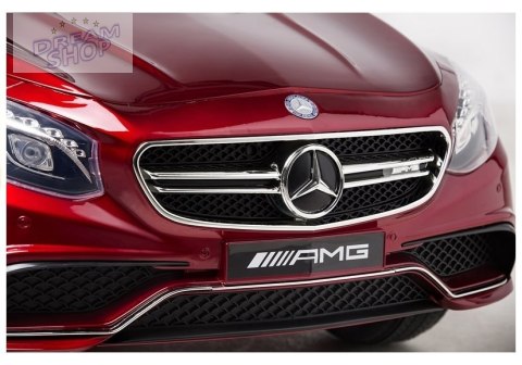 Auto na Akumulator Mercedes S63 Czerwony Lakier Auto na Akumulator Mercedes S63 Czerwony Lakier