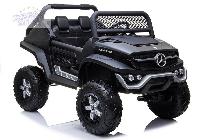 Auto na Akumulator Mercedes Unimog Czarny Auto na Akumulator Mercedes Unimog Czarny