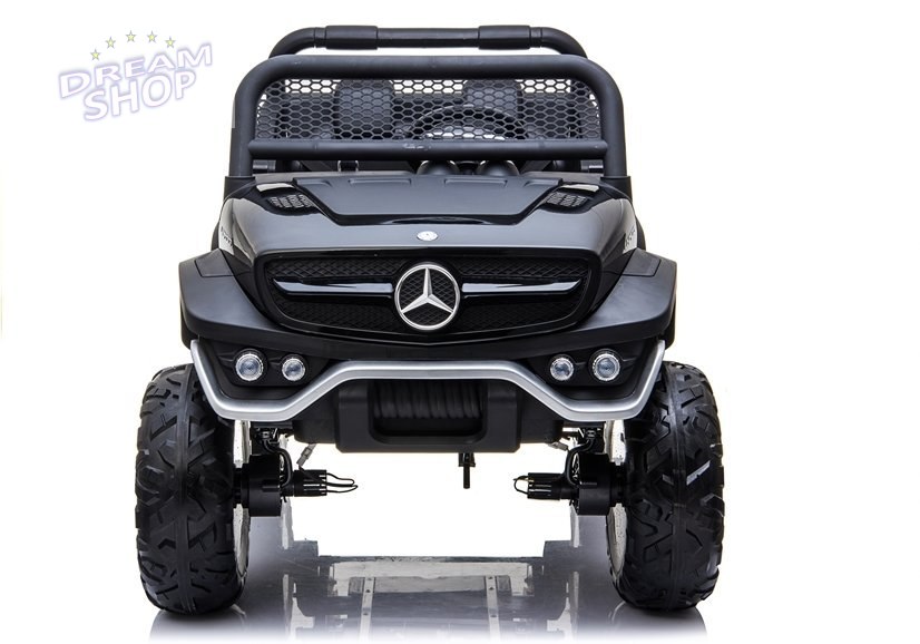 Auto na Akumulator Mercedes Unimog Czarny Auto na Akumulator Mercedes Unimog Czarny