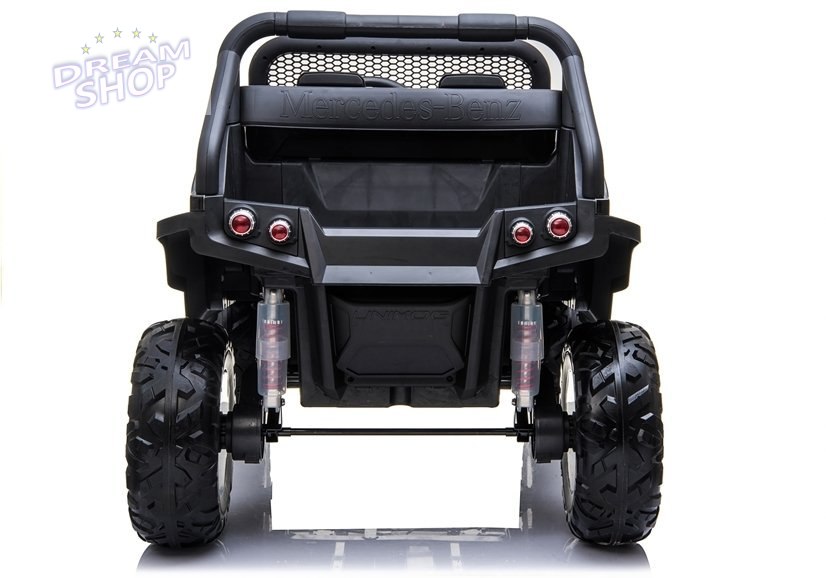 Auto na Akumulator Mercedes Unimog Czarny Auto na Akumulator Mercedes Unimog Czarny
