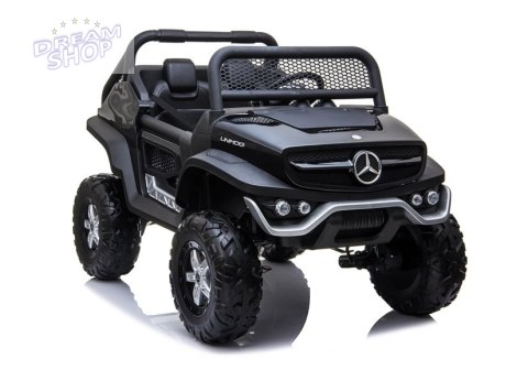 Auto na Akumulator Mercedes Unimog Czarny Auto na Akumulator Mercedes Unimog Czarny