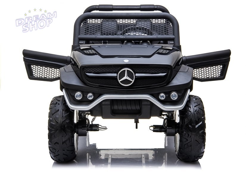 Auto na Akumulator Mercedes Unimog Czarny Auto na Akumulator Mercedes Unimog Czarny