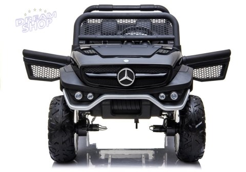 Auto na Akumulator Mercedes Unimog Czarny Auto na Akumulator Mercedes Unimog Czarny