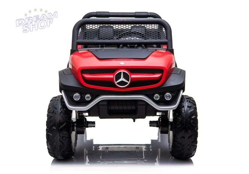 Auto na Akumulator Mercedes Unimog Czerwony Auto na Akumulator Mercedes Unimog Czerwony