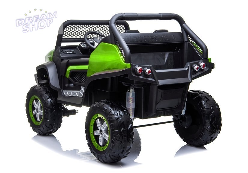 Auto na Akumulator Mercedes Unimog Zielony Auto na Akumulator Mercedes Unimog Zielony