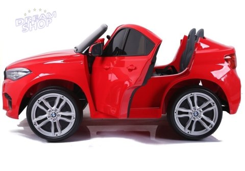 Auto na Akumulator NOWE BMW X6M Czerwone Auto na Akumulator NOWE BMW X6M Czerwone