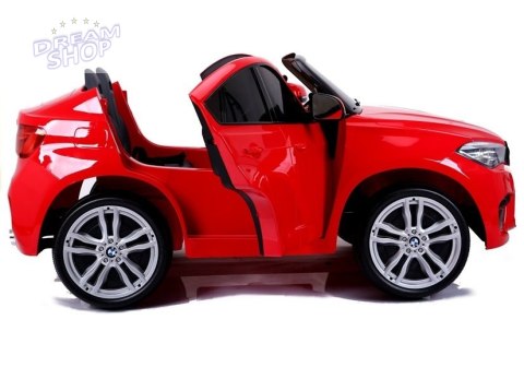 Auto na Akumulator NOWE BMW X6M Czerwone Auto na Akumulator NOWE BMW X6M Czerwone