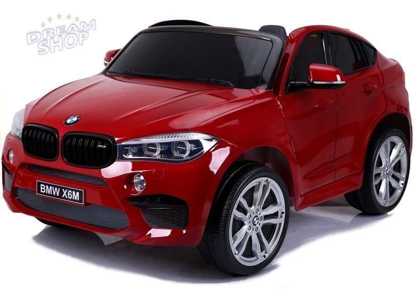 Auto na Akumulator Nowe BMW X6M Czerwone Lakierowane Auto na Akumulator Nowe BMW X6M Czerwone Lakierowane