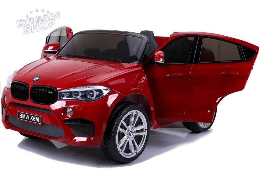 Auto na Akumulator Nowe BMW X6M Czerwone Lakierowane Auto na Akumulator Nowe BMW X6M Czerwone Lakierowane