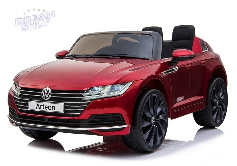 Auto na Akumulator Volkswagen Arteon Czerwony Lakierowany Auto na Akumulator Volkswagen Arteon Czerwony Lakierowany