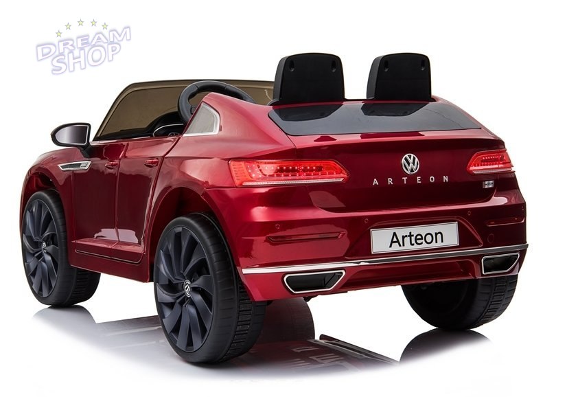 Auto na Akumulator Volkswagen Arteon Czerwony Lakierowany Auto na Akumulator Volkswagen Arteon Czerwony Lakierowany