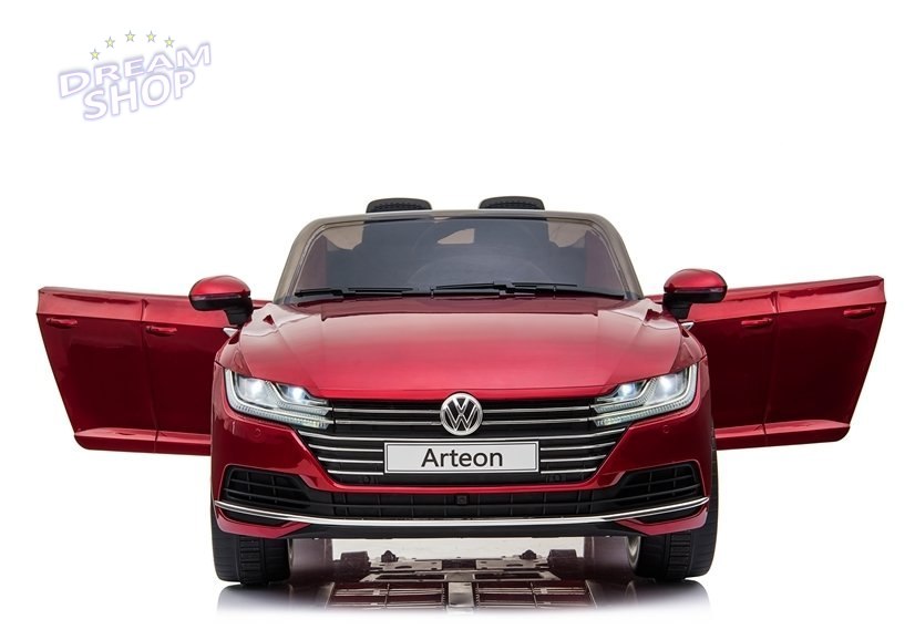 Auto na Akumulator Volkswagen Arteon Czerwony Lakierowany Auto na Akumulator Volkswagen Arteon Czerwony Lakierowany