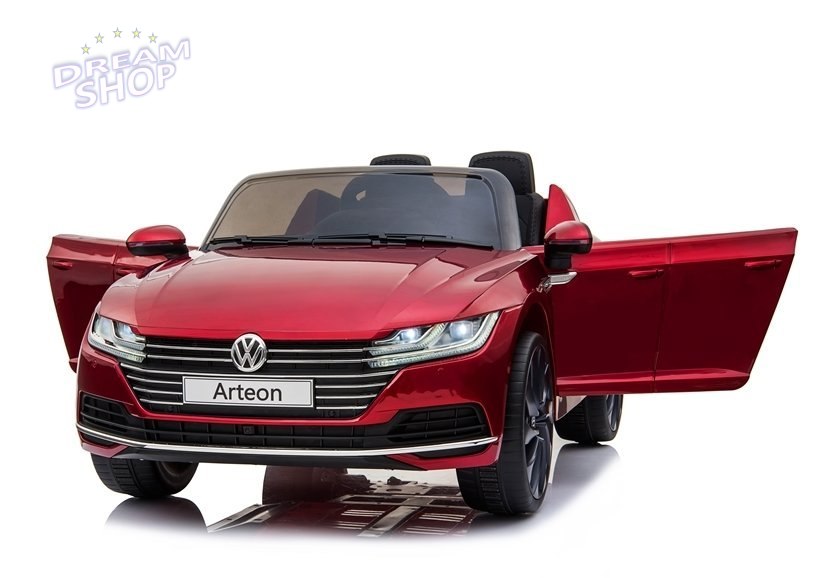 Auto na Akumulator Volkswagen Arteon Czerwony Lakierowany Auto na Akumulator Volkswagen Arteon Czerwony Lakierowany