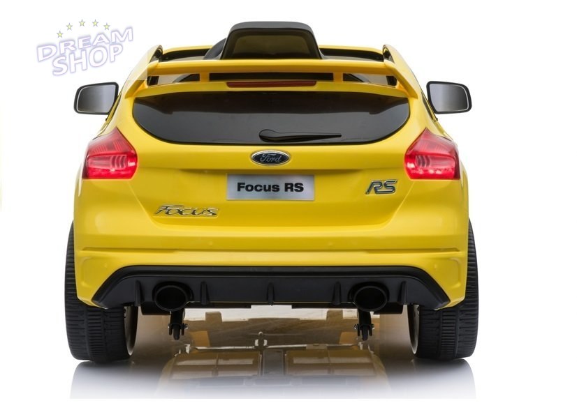 Auto na akumulator Ford Focus RS Żółte Auto na akumulator Ford Focus RS Żółte
