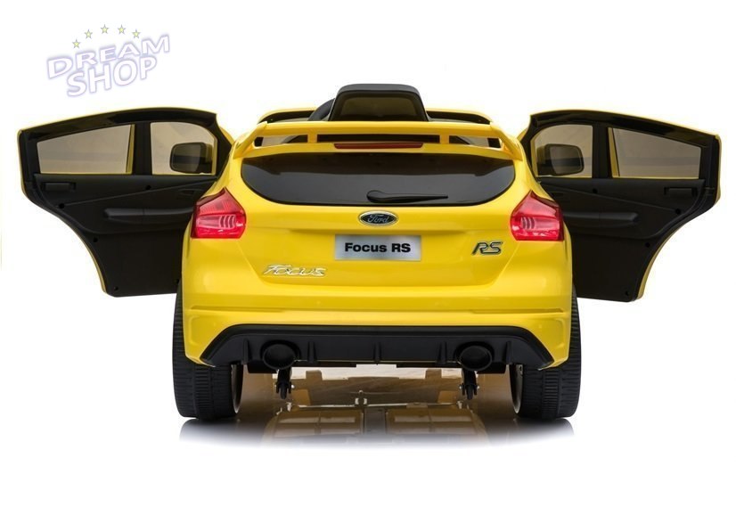 Auto na akumulator Ford Focus RS Żółte Auto na akumulator Ford Focus RS Żółte