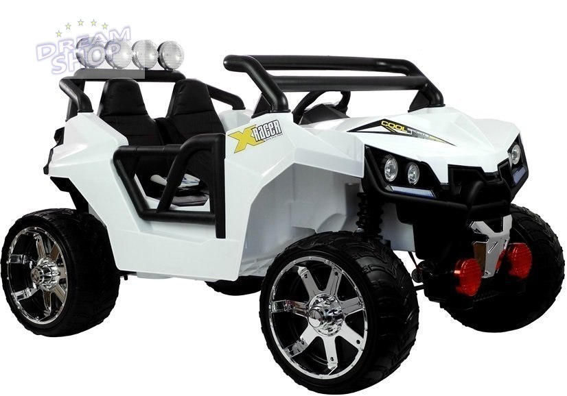 Auto na akumulator KL2988 Białe Auto na akumulator KL2988 Białe