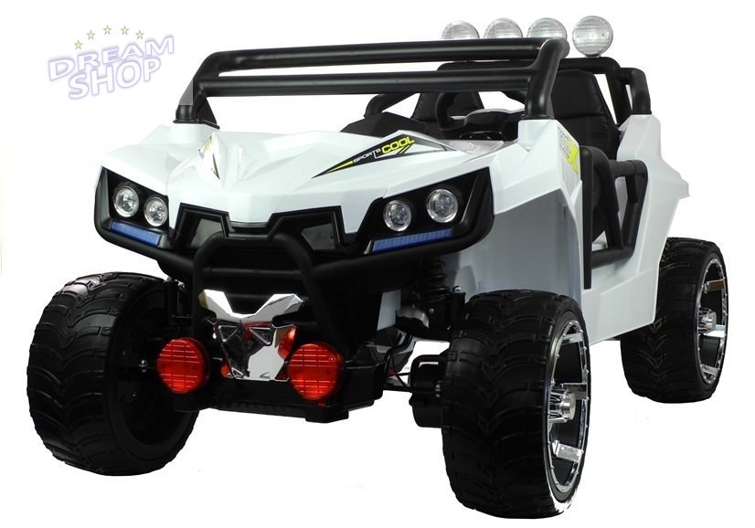Auto na akumulator KL2988 Białe Auto na akumulator KL2988 Białe
