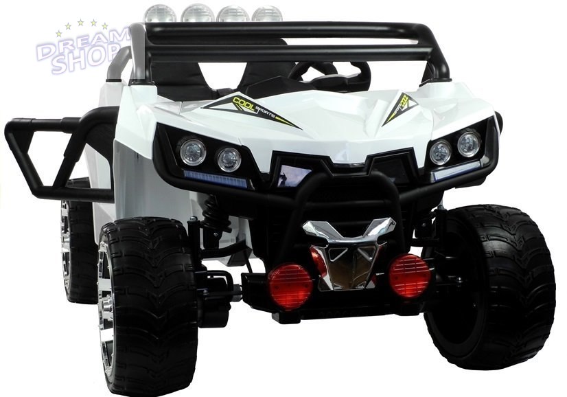 Auto na akumulator KL2988 Białe Auto na akumulator KL2988 Białe