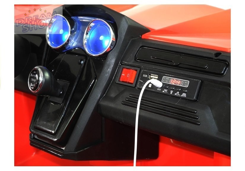 Auto na akumulator KL2988 Czerwone Auto na akumulator KL2988 Czerwone
